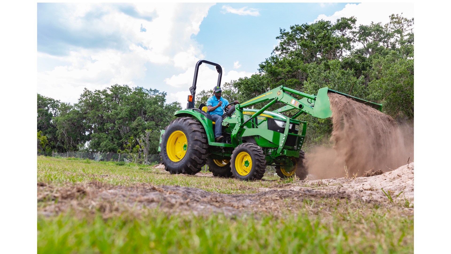 4044 Utility Tractor with Front Loader