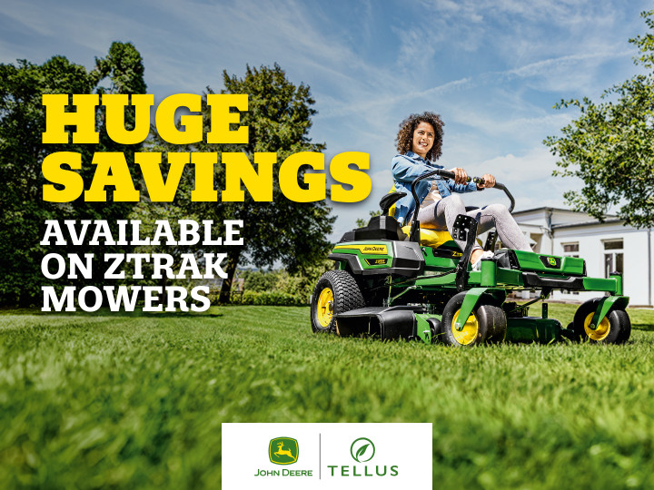 Huge Savings Available on ZTrak Mowers.