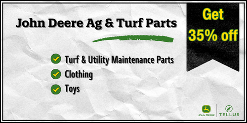 35% off John Deere Ag & Turf Parts 