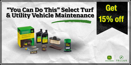 "You Can Do This" Promotion US 2025 (15% off Select Turf and Utility Vehicle Maintenance)